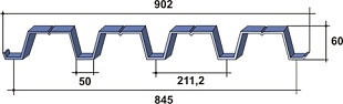 Профнастил Н60
