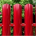 Штакетник металлический полукруглый широкий 105мм