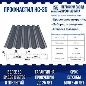 Профнастил НС35