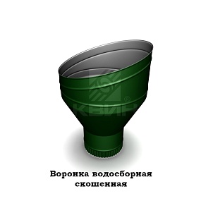 Водосточная система с прямоугольным желобом