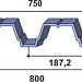 Профнастил Н75