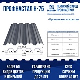 Профнастил Н75