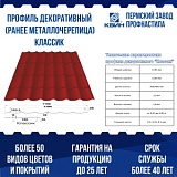 Металлочерепица Классик